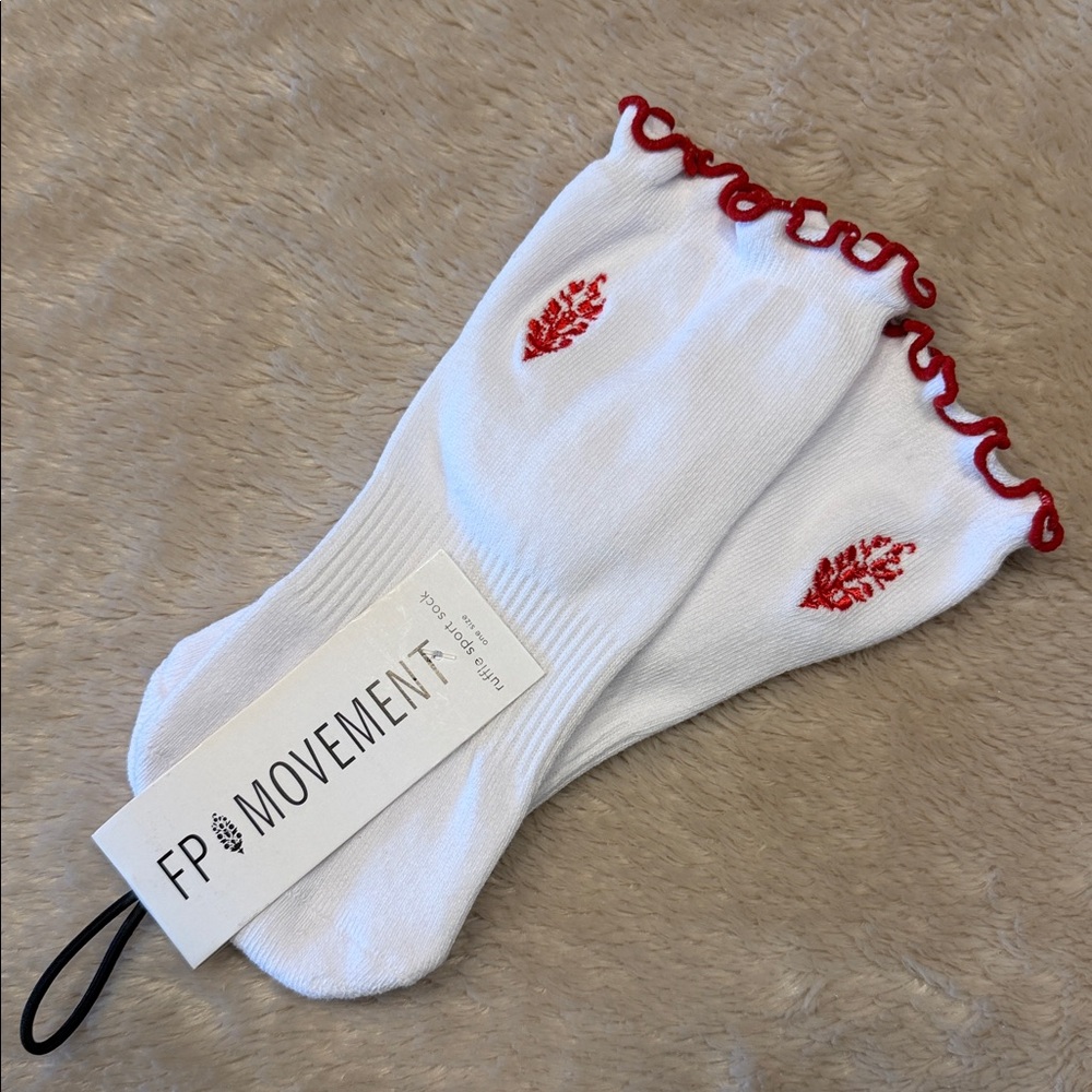 FREE PEOPLE Super Surge Ruffled Socks - Picture 2 of 5